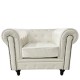 Πολυθρόνα AVERY Λευκό PU 100x90x73cm Πολυθρόνα AVERY Λευκό PU 100x90x73cm