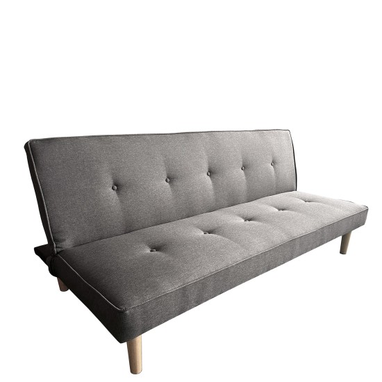 Καναπές Κρεβάτι Τριθέσιος MARILINA Γκρι Ύφασμα 181x86x75cm Καναπές Κρεβάτι Τριθέσιος MARILINA Γκρι Ύφασμα 181x86x75cm