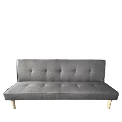 Καναπές Κρεβάτι Τριθέσιος  MARILINA Γκρι Ύφασμα 181x86x75cm