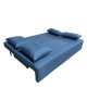 Καναπές Κρεβάτι Τριθέσιος URBAN LOUNGE 3S Μπλε Ύφασμα 194x93x72cm Καναπές Κρεβάτι Τριθέσιος URBAN LOUNGE 3S Μπλε Ύφασμα 194x93x72cm
