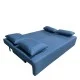 Καναπές Κρεβάτι Τριθέσιος  URBAN LOUNGE 3S Μπλε Ύφασμα 194x93x72cm