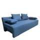 Καναπές Κρεβάτι Τριθέσιος URBAN LOUNGE 3S Μπλε Ύφασμα 194x93x72cm Καναπές Κρεβάτι Τριθέσιος URBAN LOUNGE 3S Μπλε Ύφασμα 194x93x72cm