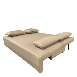 Καναπές Κρεβάτι Τριθέσιος  URBAN LOUNGE 3S Ανοιχτό Καφέ Ύφασμα 194x93x72cm
