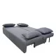 Καναπές Κρεβάτι Τριθέσιος  URBAN LOUNGE 3S Γκρι Ύφασμα 194x93x72cm