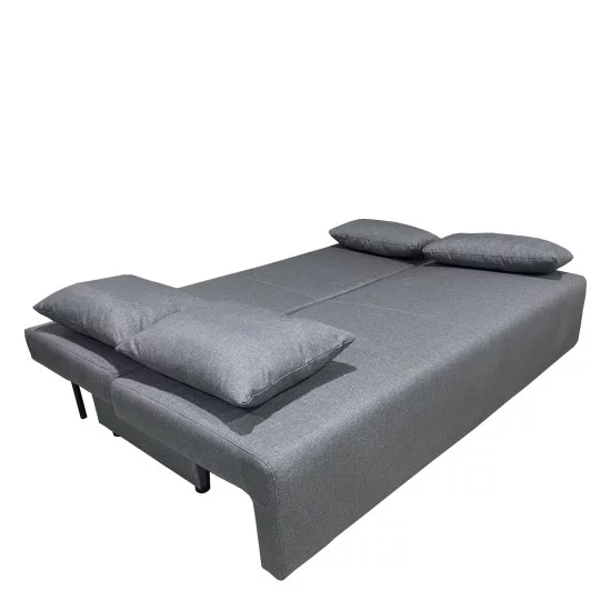 Καναπές Κρεβάτι Τριθέσιος  URBAN LOUNGE 3S Γκρι Ύφασμα 194x93x72cm