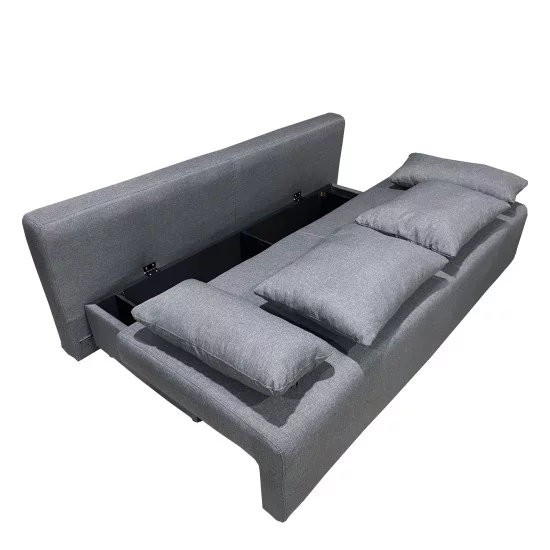 Καναπές Κρεβάτι Τριθέσιος  URBAN LOUNGE 3S Γκρι Ύφασμα 194x93x72cm