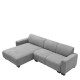 Καναπές Γωνιακός Αναστρέψιμος  TRIANA Γκρι Ύφασμα 287x161x71cm