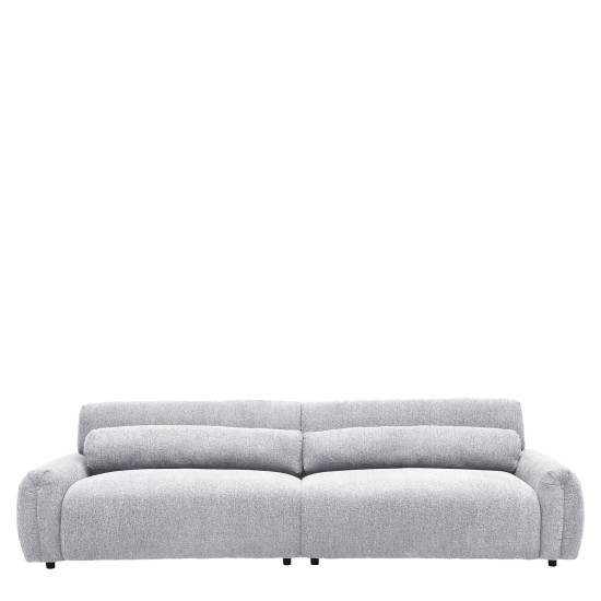 Καναπές Τετραθέσιος  VORTICA Γκρι Ύφασμα 280x85x78cm
