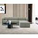 Καναπές Γωνιακός Αναστρέψιμος  MAFFEI Γκρι Ύφασμα 268x163x76cm