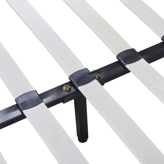 Κρεβάτι  AZALEA Γκρι PU 213x131x88cm (Στρώμα 120x200cm)