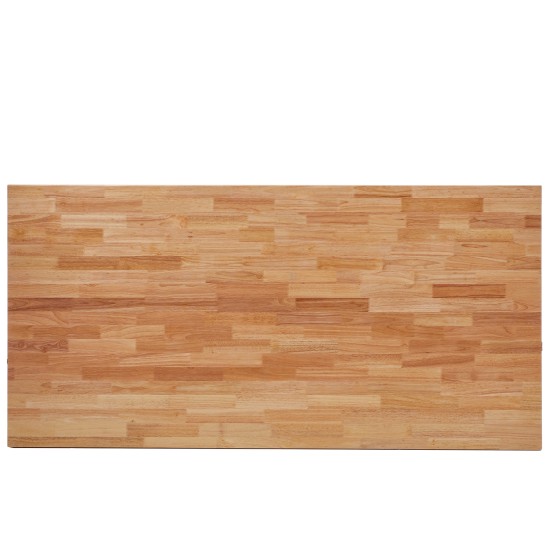 Τραπέζι Τραπεζαρίας  DRYOPIS Sonoma/Μαύρο Ξύλο/Μέταλλο 120x75x75cm