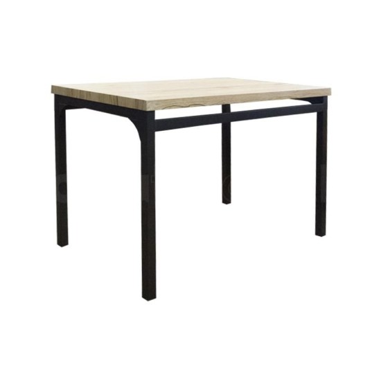 Τραπέζι Σετ (4+1) SERISSA Μαύρο/Μπεζ 110x70x77cm Τραπέζι Σετ (4+1) SERISSA Μαύρο/Μπεζ 110x70x77cm