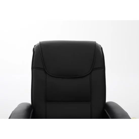 Πολυθρόνα Ανακλινόμενη  CELAENO Μαύρο PU 80x96x97cm