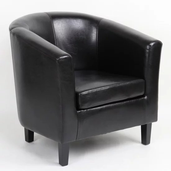 Πολυθρόνα  FIORELLA Καφέ PU 73x69x75cm