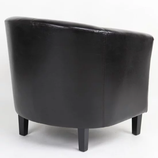 Πολυθρόνα  FIORELLA Καφέ PU 73x69x75cm