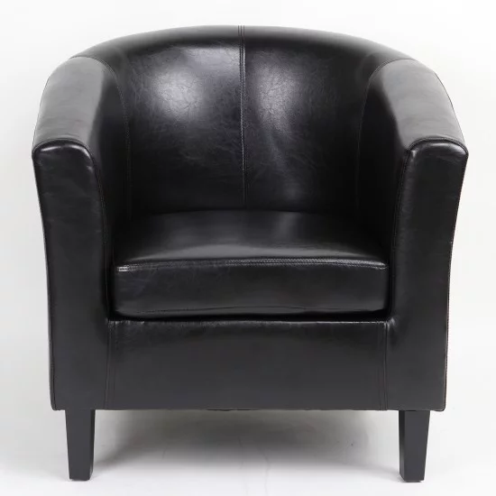 Πολυθρόνα  FIORELLA Καφέ PU 73x69x75cm