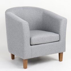 Πολυθρόνα  FIORELLA Γκρι Ύφασμα 73x69x75cm