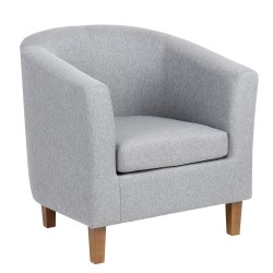 Πολυθρόνα  FIORELLA Γκρι Ύφασμα 73x69x75cm