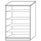 Παπουτσοθήκη KOKUTAN Φυσικό Χρώμα 80x33x120cm Παπουτσοθήκη KOKUTAN Φυσικό Χρώμα 80x33x120cm