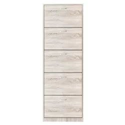 Παπουτσοθήκη  GYDA Φυσικό Μοριοσανίδα/Μελαμίνη 60x20x182.5cm