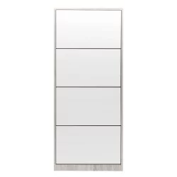 Παπουτσοθήκη  LYKKE Φυσικό Μοριοσανίδα/Μελαμίνη 50x24x148cm