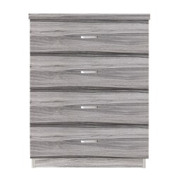 Συρταριέρα  OCOLA Γκρι Σκούρο Μοριοσανίδα/Μελαμίνη 60x40x80cm Συρταριέρα  OCOLA Γκρι Σκούρο Μοριοσανίδα/Μελαμίνη 60x40x80cm