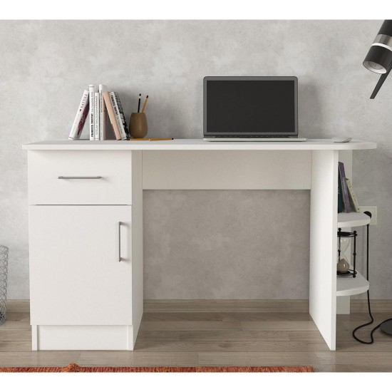 Γραφείο Gavdos Λευκό 120x52x75cm Γραφείο Gavdos Λευκό 120x52x75cm