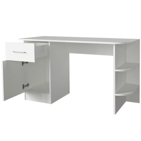 Γραφείο Gavdos Λευκό 120x52x75cm Γραφείο Gavdos Λευκό 120x52x75cm