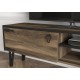 Έπιπλο Τηλεόρασης Thira Σκούρο Καφέ 180x30x49cm Έπιπλο Τηλεόρασης Thira Σκούρο Καφέ 180x30x49cm