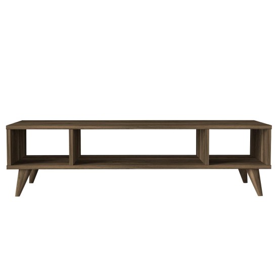 Έπιπλο Τηλεόρασης Samos Σκούρο Καφέ 120x35x40cm Έπιπλο Τηλεόρασης Samos Σκούρο Καφέ 120x35x40cm