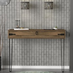 Κονσόλα  Thira Καφέ 120x35x90cm Κονσόλα  Thira Καφέ 120x35x90cm
