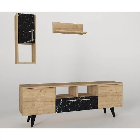 Σύνθετο UTAH Sapphire/Καφέ Μοριοσανίδα 140x29.5x46cm Σύνθετο UTAH Sapphire/Καφέ Μοριοσανίδα 140x29.5x46cm