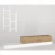 Σύνθετο ILLINOIS Λευκό/Sapphire Μοριοσανίδα 180x29.5x30.8cm Σύνθετο ILLINOIS Λευκό/Sapphire Μοριοσανίδα 180x29.5x30.8cm