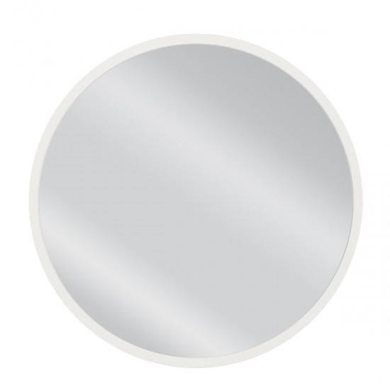 Καθρέπτης Τοίχου ArteLibre MAKUR Λευκό Μοριοσανίδα/Γυαλί 60x60cm - ART-14410244