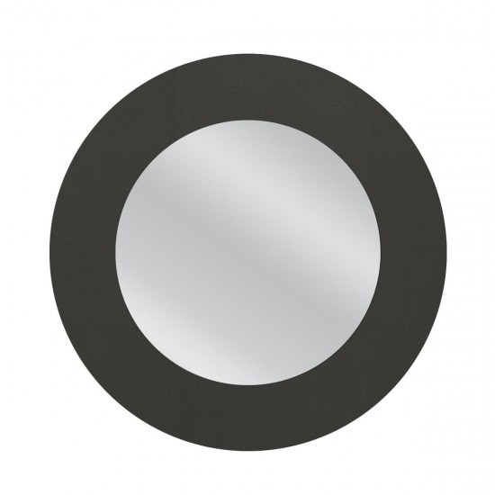 Καθρέπτης Τοίχου ArteLibre AASI Ανθρακί Μοριοσανίδα/Γυαλί 90x90cm - ART-14410252