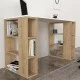 Γραφείο  WIMSEY Λευκό/Sapphire Μοριοσανίδα/Μελαμίνη 140x60x74cm