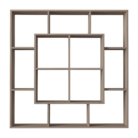 Βιβλιοθήκη NISIROS Cordoba Μοριοσανίδα/Μελαμίνη 136x22x136cm Βιβλιοθήκη NISIROS Cordoba Μοριοσανίδα/Μελαμίνη 136x22x136cm