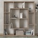 Βιβλιοθήκη NISIROS Cordoba Μοριοσανίδα/Μελαμίνη 136x22x136cm Βιβλιοθήκη NISIROS Cordoba Μοριοσανίδα/Μελαμίνη 136x22x136cm