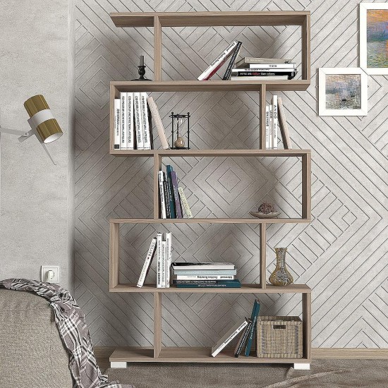 Βιβλιοθήκη MONTONI Cordoba Μοριοσανίδα/Μελαμίνη 90x20x160cm Βιβλιοθήκη MONTONI Cordoba Μοριοσανίδα/Μελαμίνη 90x20x160cm