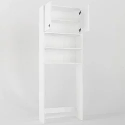 Έπιπλο Πλυντηρίου  ABETTI Λευκό Μοριοσανίδα/Μελαμίνη 65x25x180cm