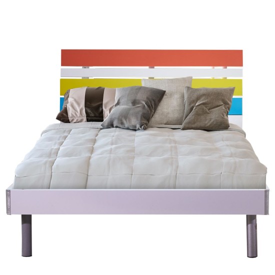 Κρεβάτι Παιδικό ArteLibre SWIFT Mdf Χρωματιστό 205x125x96cm - ART-14430023