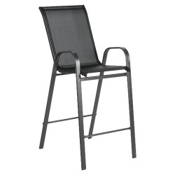 Σκαμπό  NEPTUNE Μαύρο Μέταλλο/Textilene 55x70x124cm