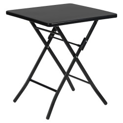 Τραπέζι Κήπου  ASTRA Μαύρο Μέταλλο 60x60x70cm