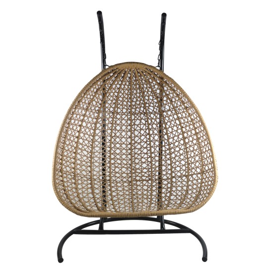 Κούνια Πολυθρόνα ABRONIUS Φυσικό Μέταλλο/Rattan 130x68x195cm Κούνια Πολυθρόνα ABRONIUS Φυσικό Μέταλλο/Rattan 130x68x195cm