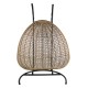 Κούνια Πολυθρόνα ABRONIUS Φυσικό Μέταλλο/Rattan 130x68x195cm Κούνια Πολυθρόνα ABRONIUS Φυσικό Μέταλλο/Rattan 130x68x195cm