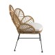 Καρέκλα Κήπου ALFIUS Φυσικό/Μαύρο Μέταλλο/Rattan 72x62x86cm Καρέκλα Κήπου ALFIUS Φυσικό/Μαύρο Μέταλλο/Rattan 72x62x86cm