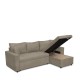Καναπές Γωνιακός Αναστρέψιμος ULUA Μπεζ 225x148x81cm Καναπές Γωνιακός Αναστρέψιμος ULUA Μπεζ 225x148x81cm