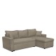 Καναπές Γωνιακός Αναστρέψιμος ULUA Μπεζ 225x148x81cm Καναπές Γωνιακός Αναστρέψιμος ULUA Μπεζ 225x148x81cm