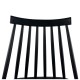 Σκαμπό Bar  MARANTA Μαύρο PP/Μέταλλο 45x46x97cm