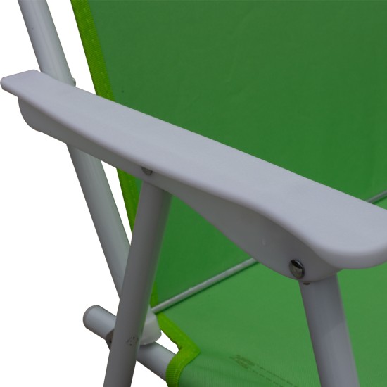 Καρέκλα Παραλίας Μέταλλο/Ύφασμα 53x44x64cm Σε 3 Χρώματα Καρέκλα Παραλίας Μέταλλο/Ύφασμα 53x44x64cm Σε 3 Χρώματα